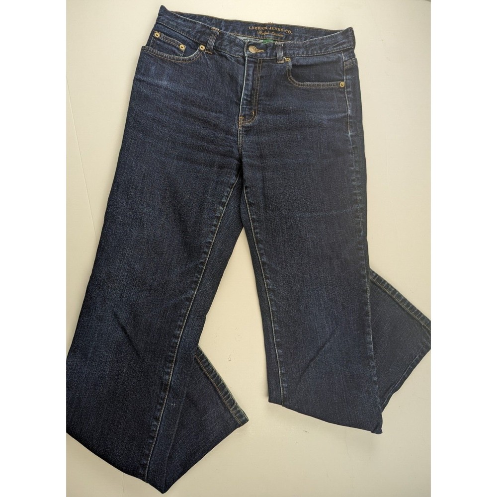 LRL Ralph Lauren Jeans Co Medium Wash Classic Straight Denim Jeans Size 6